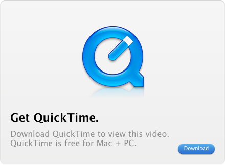 Загрузите QuickTime.