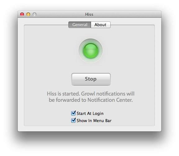 Настройки Hiss Настройки Hiss