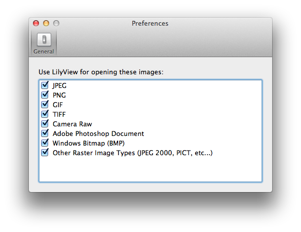 Настройки просмотрщика LilyView. Настройки просмотрщика LilyView.