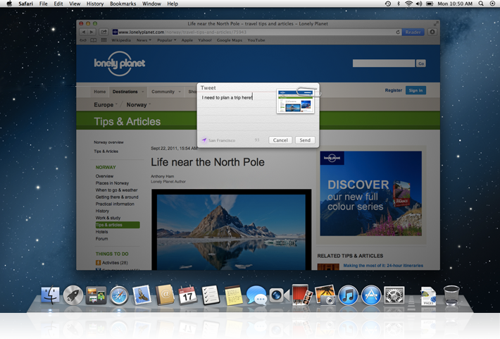Mac OS X Mountain Lion - Twitter