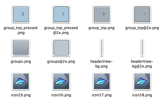Графика из приложения для iOS