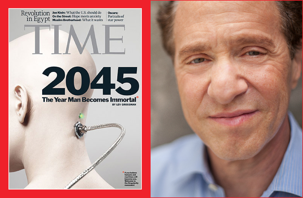 Рэймонд Курцвейл на обложке журнала «TIME»